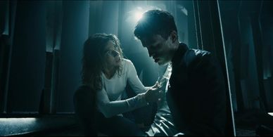 Natalia Tena and Wil Coban in Origin (2018)