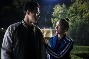 Emily Piggford and Kai Bradbury in Warigami (2019)