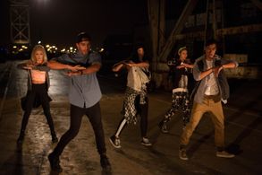Jordan Rodrigues, Marissa Heart, Robert Roldan, and Sophia Aguiar in Breaking Through (2015)
