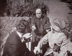 John E. Brennan, Marshall Neilan, and Ruth Roland in Fatty's Deception (1913)