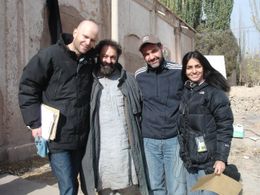 on set The Kite Runner