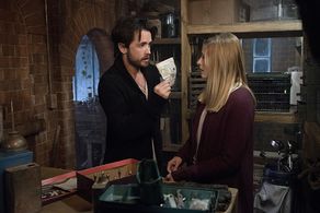 Justin Chatwin and Megan Ketch in American Gothic (2016)