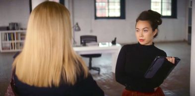 Katie Lee Hill opposite Laura Linney as 