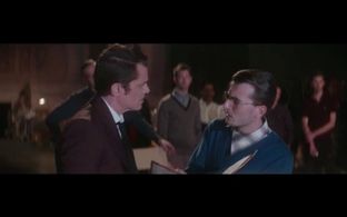 Cameron Moir and Johnny Knoxville in the Film Desire by Director Hala Matar. 2014, Los Angeles.