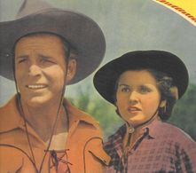 Buster Crabbe and Janet Warren in Wild Horse Phantom (1944)