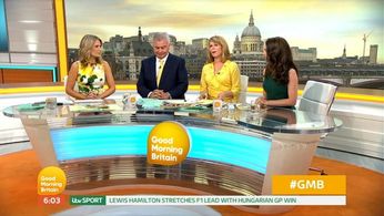 Eamonn Holmes, Kate Garraway, Laura Tobin, and Charlotte Hawkins in Good Morning Britain (2014)