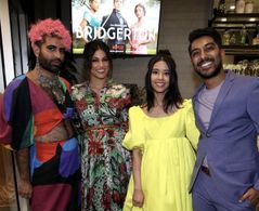 Bridgerton Dinner Celebrating South Asian Culture with Simone Ashley