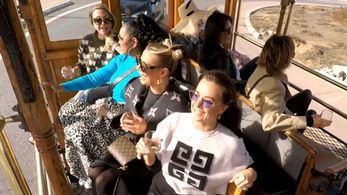 Garcelle Beauvais, Kyle Richards, Sutton Stracke, and Dorit Kemsley in The Real Housewives of Beverly Hills: Over-Poured