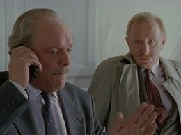 David Jason and John Lyons in A Touch of Frost (1992)