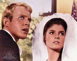 Katharine Ross and Brian Avery in The Graduate (1967)