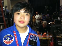 Still Michael Zhang playing Bao Yan in Space Warriors.