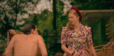 Bart Edwards and Georgia Blizzard in The Singapore Grip (2020)