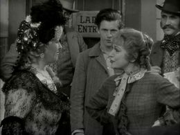 Alice Brady, Ruth Gillette, and George Offerman Jr. in In Old Chicago (1938)
