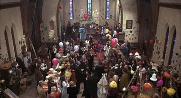 James Broderick and Patricia Quinn in Alice's Restaurant (1969)