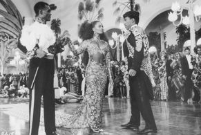 Eddie Murphy, Vanessa Bell Calloway, and Calvin Lockhart in Coming to America (1988)