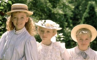 Sarah Polley, Harmony Cramp, and Gema Zamprogna in Avonlea (1990)