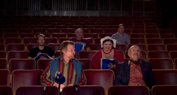 Matej Hádek and Petr Nározný in The Spooks (2016)