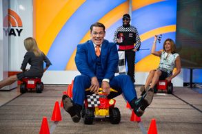 John Cena and Hoda Kotb