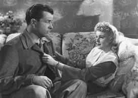 Joseph Allen and Mary Beth Hughes in The Night Before the Divorce (1942)