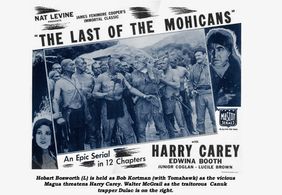 Harry Carey, Chief John Big Tree, Edwina Booth, Hobart Bosworth, Yakima Canutt, Bob Kortman, and Walter McGrail in The L