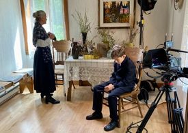 Carmen Ferland and Felix Patricio in Anastasia