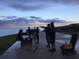 On the set of Big Shots