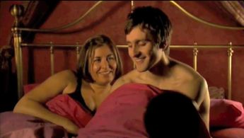 With Liza Tarbuck in Linda Green (2001)
