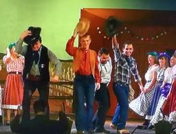 Rhys in the classic musical 