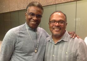Keith David and Alfons Adetuyi at UTA Event