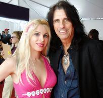 TV Personality Sabrina A. Parisi and Rockstar Alice Cooper
