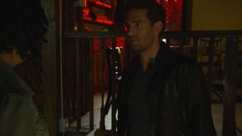 On set, El Caballero (2012) with Sol Crespo