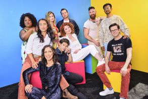 Rose McIver, Rebecca Wisocky, Brandon Scott Jones, Utkarsh Ambudkar, Richie Moriarty, Asher Grodman, Román Zaragoza, Dev