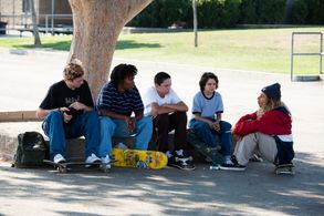 Olan Prenatt, Gio Galicia, Sunny Suljic, Na-kel Smith, and Ryder McLaughlin in Mid90s (2018)