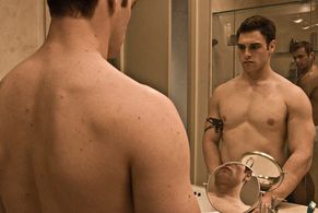 Graeme Squires and Nicholas Gunn in The Dream Children (2015)