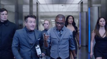 Tommy Davidson, Kym Johnson Herjavec, and Robert Herjavec in Sharknado 4: The 4th Awakens (2016)