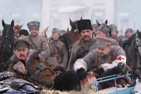Sergey Garmash and Oleg Volku in Belaya gvardiya (2012)
