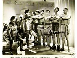 Richard Alexander, Edward Arnold, Eddie Cantor, Lane Chandler, Harry Cording, and Jack Rutherford in Roman Scandals (193