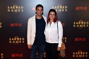Vikramaditya Motwane at an event for Sacred Games (2018)