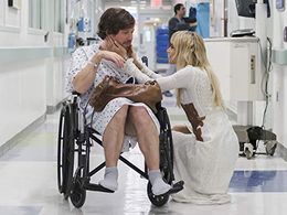 John Gallagher Jr. and Sofia Boutella in Modern Love (2019)