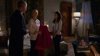 Danica McKellar, Pavel Douglas, and Emma Burdon-Sutton in Crown for Christmas (2015)