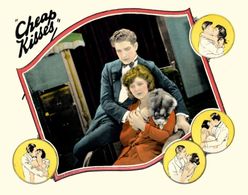 Cullen Landis and Lillian Rich in Cheap Kisses (1924)