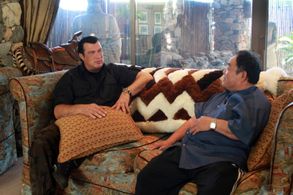 Steven Seagal and Fumio Demura in The Real Miyagi (2015)