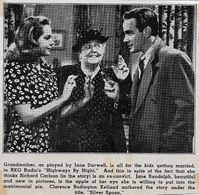 Jane Darwell, Richard Carlson, and Jane Randolph in Highways by Night (1942)