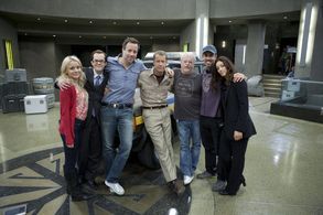 Colin Ferguson, Neil Grayston, Erica Cerra, Jordan Danger, and Jaime Paglia in Eureka (2006)