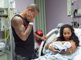 Peter Gunz and Amina Buddafly in Love and Hip Hop: New York (2010)