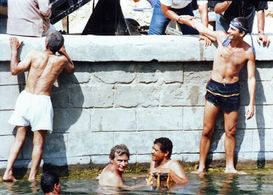 Youssef Chahine and Hesham Selim in Alexandria: Again and Forever (1989)