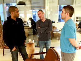 Larry Golin, Steve Lemme, and Kirk Fraser in From Scratch: The Birth of Hip Hop (2017)