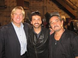 David Powledge,Zoli Dora and Tommy Rosales. The Green Hornet.