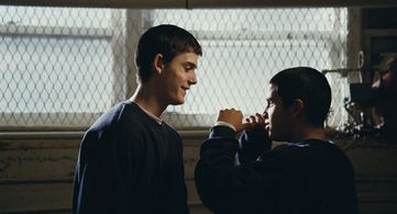 Adam Butcher and Matthew Morales in Dog Pound (2010)