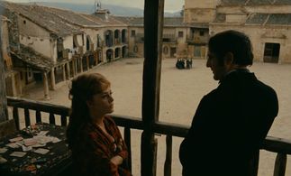 Roger Coggio and Jeanne Moreau in The Immortal Story (1968)